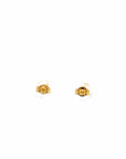 Baikalla Jewelry Gold Gemstone Earrings 18K Yellow Gold Zircon Earrings