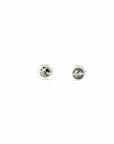 Baikalla Jewelry Gold Gemstone Earrings 14k Classic White Gold Diamond Earrings