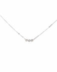 Baikalla Jewelry Gold Diamond Necklace 18K White Gold Pendant Necklace