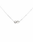 Baikalla Jewelry Gold Diamond Necklace 18K White Gold Pendant Necklace