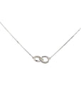 Baikalla Jewelry Gold Diamond Necklace 18K White Gold Pendant Necklace