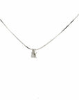 Baikalla Jewelry Gold Diamond Necklace Copy of 18K White Gold Diamond Pendant Necklace