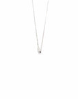 Baikalla Jewelry Gold Diamond Necklace 18K White Gold Diamond Pendant Necklace