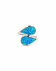 Baikalla Jewelry Sterling Silver Opal Ring Copy of Baikalla™ Sterling Silver Lab-Created Opal Ring