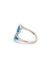 Baikalla Jewelry Sterling Silver Opal Ring Copy of Baikalla™ Sterling Silver Lab-Created Opal Ring