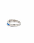 Baikalla Jewelry Sterling Silver Opal Ring Baikalla™ Sterling Silver Lab-Created Opal Ring