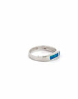 Baikalla Jewelry Sterling Silver Opal Ring Baikalla™ Sterling Silver Lab-Created Opal Ring