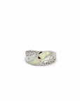 Baikalla Jewelry Sterling Silver Opal Ring Copy of Baikalla™ Sterling Silver Lab-Created Opal Ring