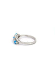 Baikalla Jewelry Sterling Silver Opal Ring Copy of Baikalla™ Sterling Silver Lab Created Opal Promise Ring