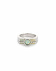 Baikalla Jewelry Sterling Silver Opal Ring Baikalla™ Sterling Silver Lab Created Opal Ring