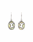 Baikalla Jewelry Gold Gemstone Earrings Baikalla™ Sterling Silver Natural Lab-Made Opal Dangle Earrings