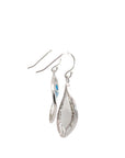 Baikalla Jewelry Gold Gemstone Earrings Copy of Baikalla™ Sterling Silver Natural Lab-Made Opal Dangle Earrings