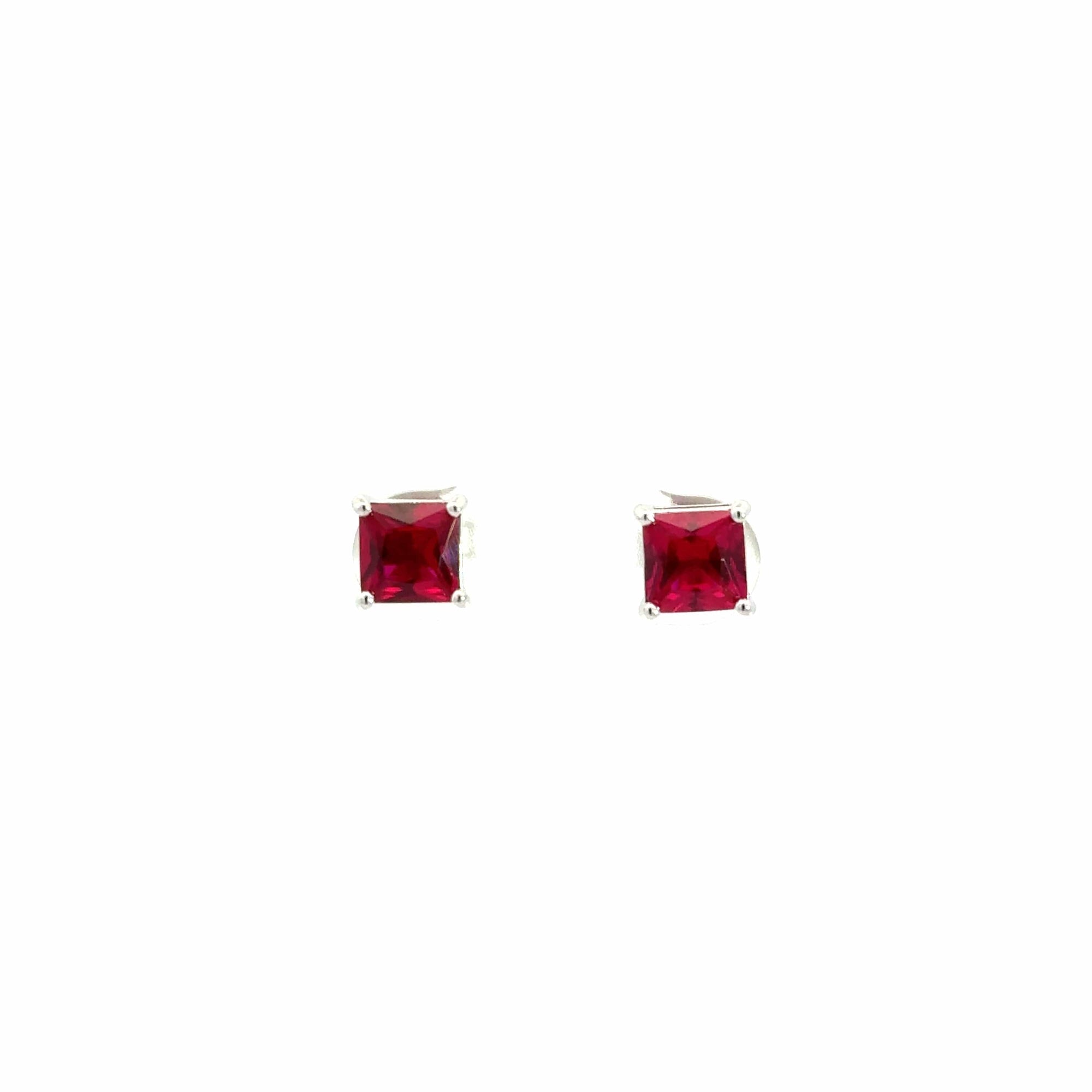 Baikalla Jewelry Gold Gemstone Earrings Ruby Baikalla™ Sterling Silver Lab Created Sapphire Earrings