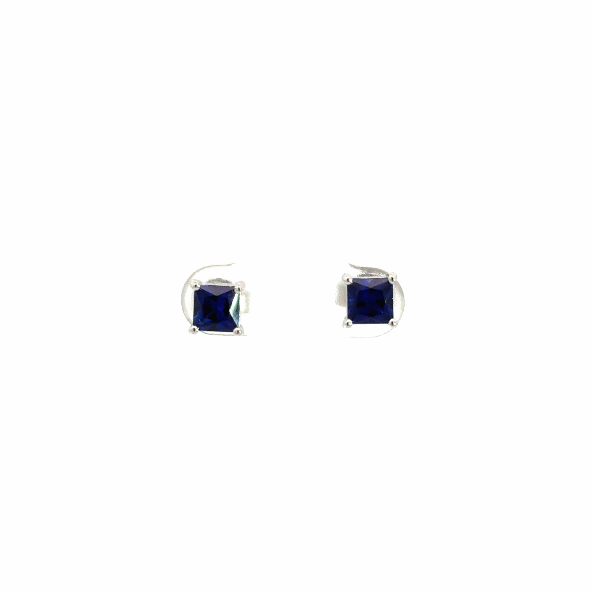 Baikalla Jewelry Gold Gemstone Earrings Sapphire Baikalla™ Sterling Silver Lab Created Sapphire Earrings