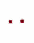 Baikalla Jewelry Gold Gemstone Earrings Ruby Baikalla™ Sterling Silver Lab Created Sapphire Earrings