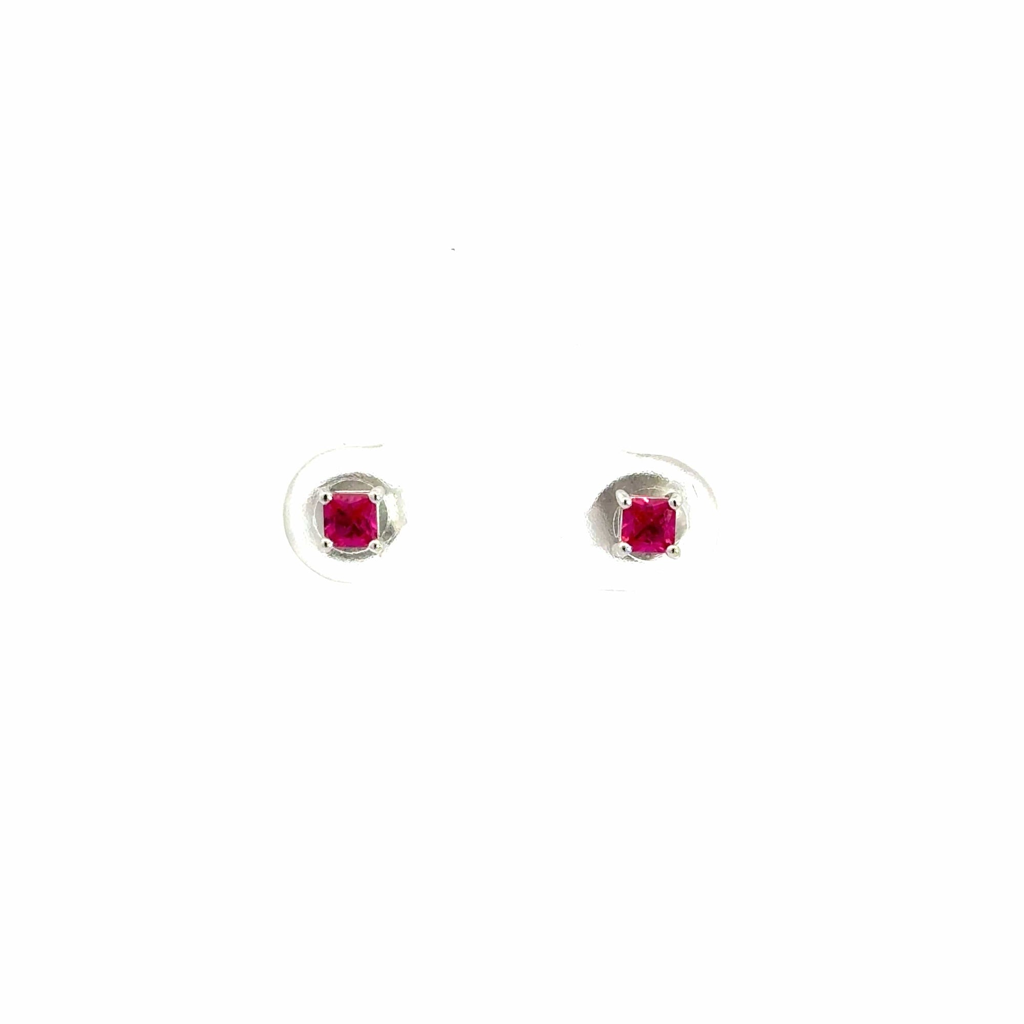 Baikalla Jewelry Gold Gemstone Earrings Ruby Baikalla™ Sterling Silver Lab Created Sapphire Earrings