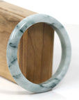 Baikalla Jewelry Jadeite Jade Bangle Bracelet Burmese Blue-Green Jade Jadeite Bangle Bracelet (59.36 mm)