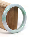 Baikalla Jewelry Jadeite Jade Bangle Bracelet Baikalla "Classic Bangle" Genuine Burmese Green Jadeite Jade Bangle Bracelet (62.65 mm) 