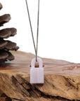 Baikalla Jewelry Jade Pendant Necklace Baikalla Lavender Jadeite Jade Lock Necklace Pendant