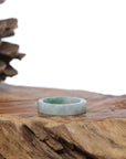 Baikalla Jewelry Jadeite Jade Bangle Bracelet Natural Burmese Green Jadeite Jade Bend Men's Ring