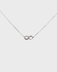 18K White Gold Pendant Necklace