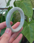 Baikalla Light Green Jadeite Jade Bangle Bracelet (61.81 mm) 