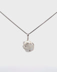 Baikalla 14k White Gold Freshwater Pearl Pendant Necklace With Diamonds