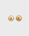 18k Yellow Gold Tahitian Sea Pearl Earrings