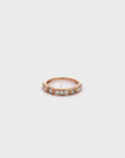 Baikalla 14k Rose Gold Diamond Anniversary Band