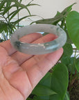 Burmese High-end Ice Blue-green Jade Jadeite Bangle Bracelet (58.35mm) ( Collectibles )T086