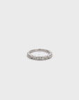 Baikalla 14k White Gold Diamond  Anniversary Band