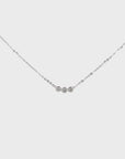 18K White Gold Pendant Necklace