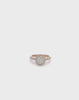 Baikalla 14k Rose Gold Diamond Engagement Ring