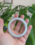 Baikalla Classic Lavender Natural Jadeite Jade Bangle ( 53.25 mm ) 