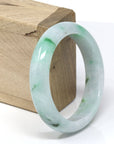 Baikalla Jewelry Jadeite Jade Bangle Bracelet Genuine Burmese Jadeite Jade Bangle Bracelet (55.8 mm) 