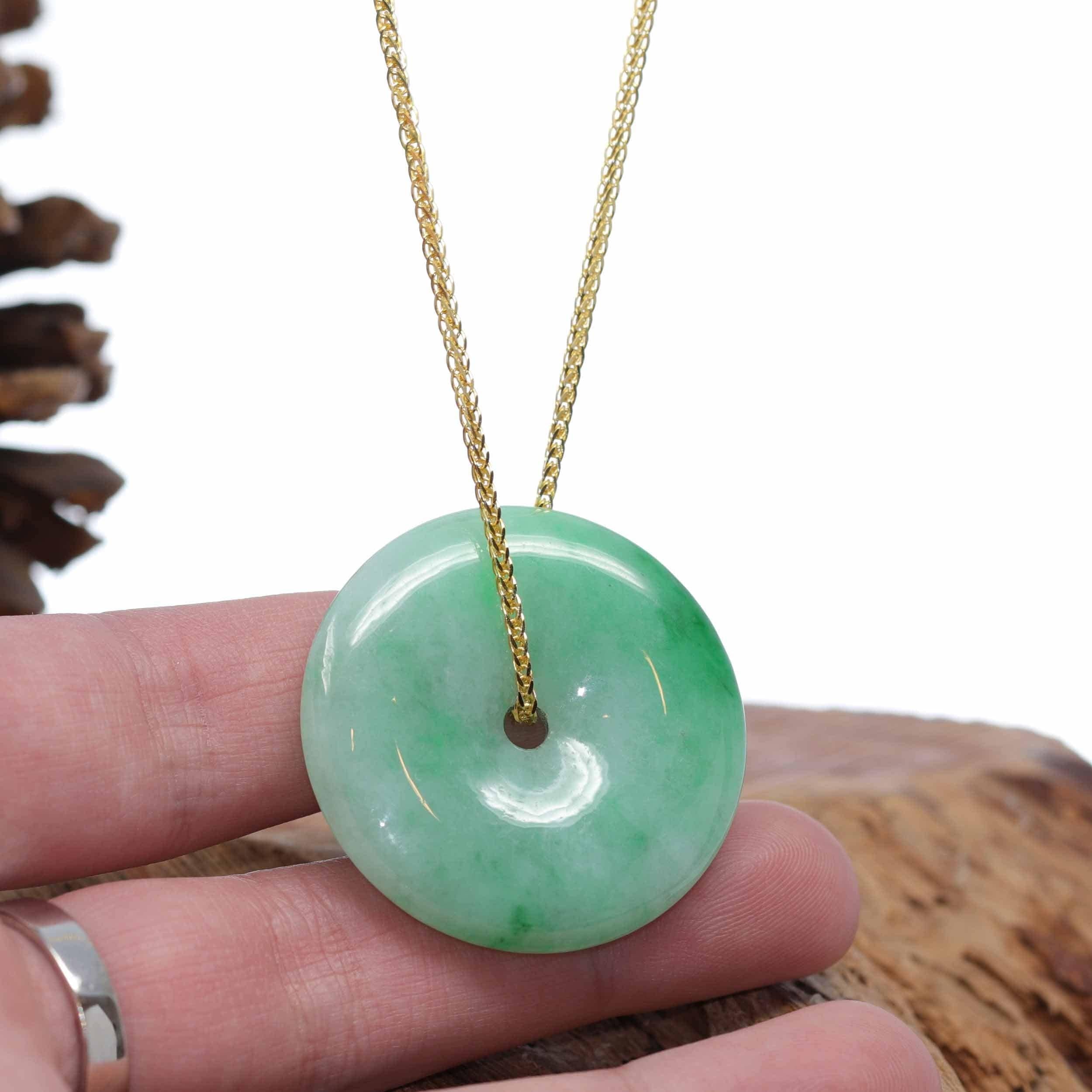 Black Jadeite Jade Lucky KouKou Pendant Necklace | Real Jade Jewelry ...