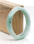 Baikalla Jewelry Jadeite Jade Bangle Bracelet Baikalla™ "Classic Bangle" Genuine Burmese Green Jadeite Jade Bangle Bracelet (58.6 mm) SZS1018