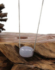 Baikalla Jewelry Jade Pendant Necklace Copy of Copy of Baikalla™ "Good Luck Button" Necklace Real Lavender Jade Lucky TongTong Pendant Necklace