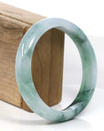 Baikalla Jewelry Jadeite Jade Bangle Bracelet Baikalla Blue Green Classic Real Jadeite Jade Bangle Bracelet (59.08mm) 