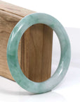 Baikalla Jewelry Jadeite Jade Bangle Bracelet Baikalla Blue Green Classic Real Jadeite Jade Bangle Bracelet (59.08mm) 