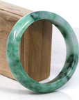 Baikalla Jewelry Jadeite Jade Bangle Bracelet Baikalla Green Classic Real Jadeite Jade Bangle Bracelet (59.08mm) 