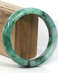 Baikalla Jewelry Jadeite Jade Bangle Bracelet Baikalla Green Classic Real Jadeite Jade Bangle Bracelet (59.08mm) 