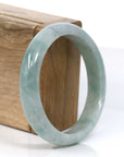 Baikalla Jewelry Jadeite Jade Bangle Bracelet Classic Forest Green Natural Burmese Jadeite Jade Bangle (58.72 mm) 