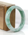 Baikalla Jewelry Jadeite Jade Bangle Bracelet Genuine Burmese Forest Green Jadeite Jade Bangle Bracelet (54.21 mm) 