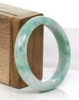 Baikalla Jewelry Jadeite Jade Bangle Bracelet Genuine Burmese Forest Green Jadeite Jade Bangle Bracelet (54.21 mm) 