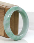 Baikalla Jewelry Jadeite Jade Bangle Bracelet Copy of Copy of Baikalla™ "Classic Bangle" Genuine Jadeite Jade Green Bangle Bracelet (54.62mm)