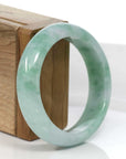 Baikalla Jewelry Jadeite Jade Bangle Bracelet Copy of Copy of Baikalla™ "Classic Bangle" Genuine Jadeite Jade Green Bangle Bracelet (54.62mm)