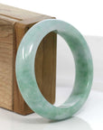 Baikalla Jewelry Jadeite Jade Bangle Bracelet Copy of Copy of Baikalla™ "Classic Bangle" Genuine Jadeite Jade Green Bangle Bracelet (54.62mm)