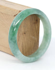 Baikalla Jewelry Jadeite Jade Bangle Bracelet Baikalla "Classic Bangle" Forest Green Genuine Jadeite Jade Bangle ( 59.45 mm ) 