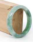 Baikalla Jewelry Jadeite Jade Bangle Bracelet Baikalla "Classic Bangle" Forest Green Genuine Jadeite Jade Bangle ( 59.45 mm ) 